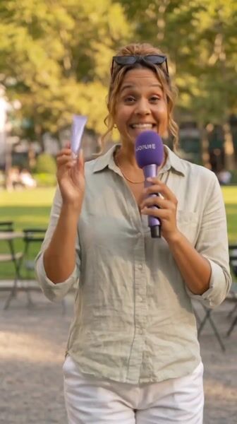 Street interview Meta ad
