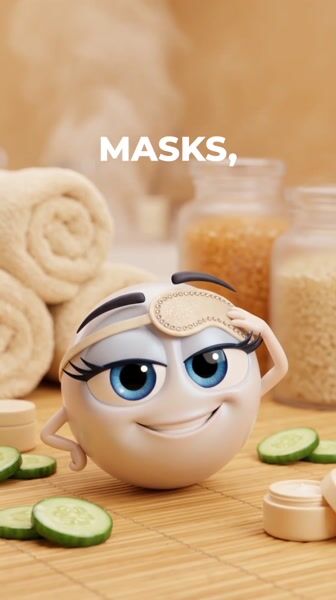 Pixar-3D animated Meta ad — Neck Cream Roll Call